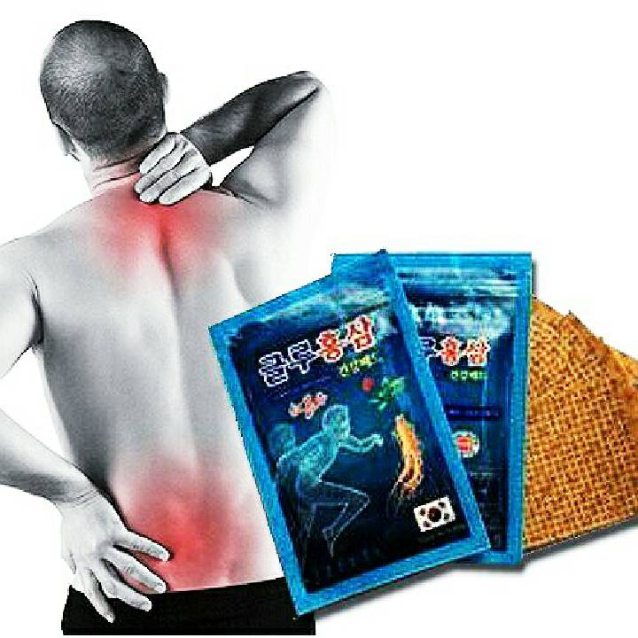 Cao Dán Hồng Sâm Glu Xanh Hàn Quốc. túi 20 miếng