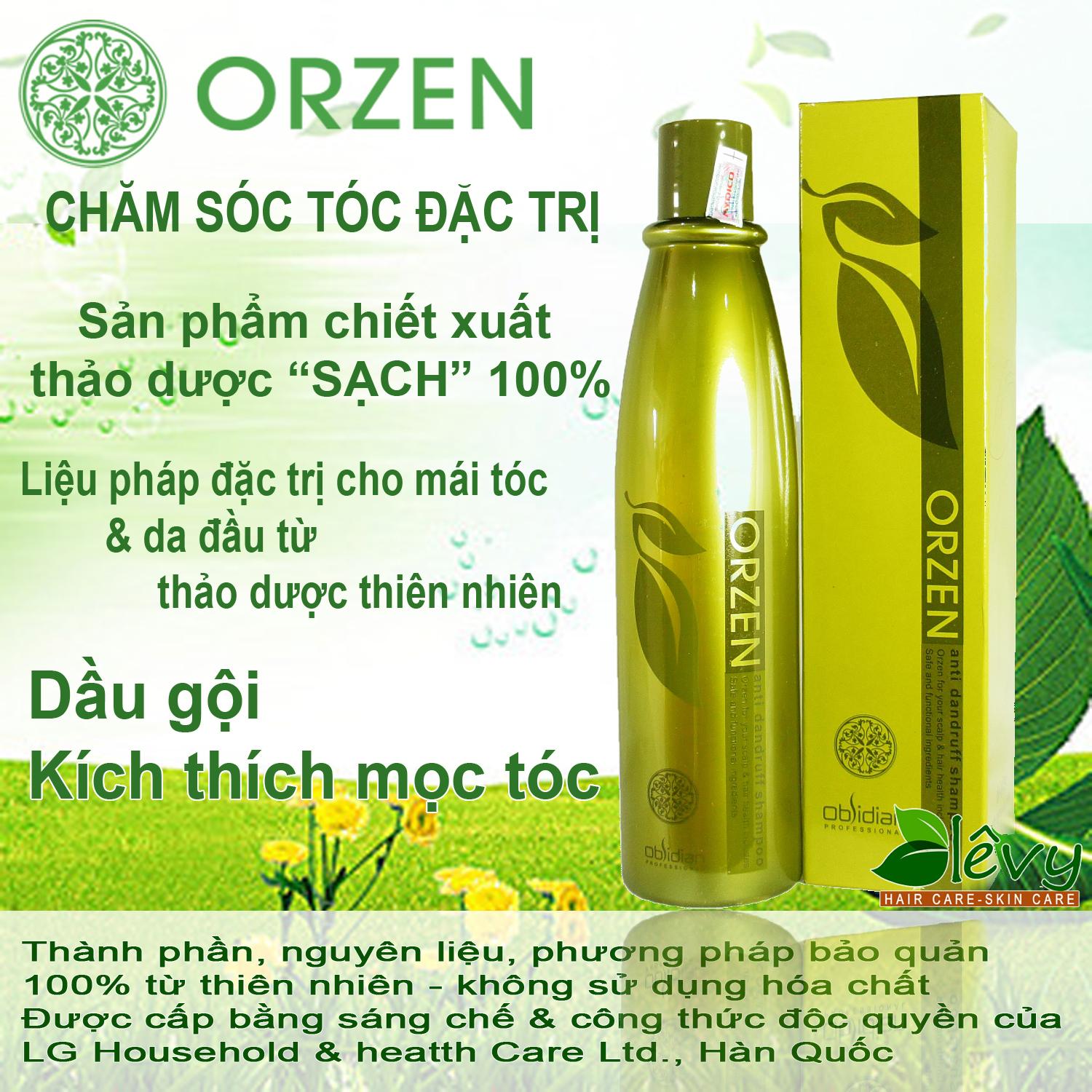 Dầu gội kích thích mọc tóc – Orzen Loss Control Shampoo
