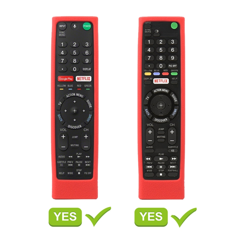 Vỏ Bọc Silicon Vỏ Bảo Vệ Cho Sony RMF-TX200C Smart TV Remote