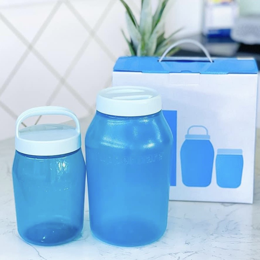 Bộ 2 Hộp Ngâm Tupperware Universal Jar - Tupperware Mall Chợ Lớn