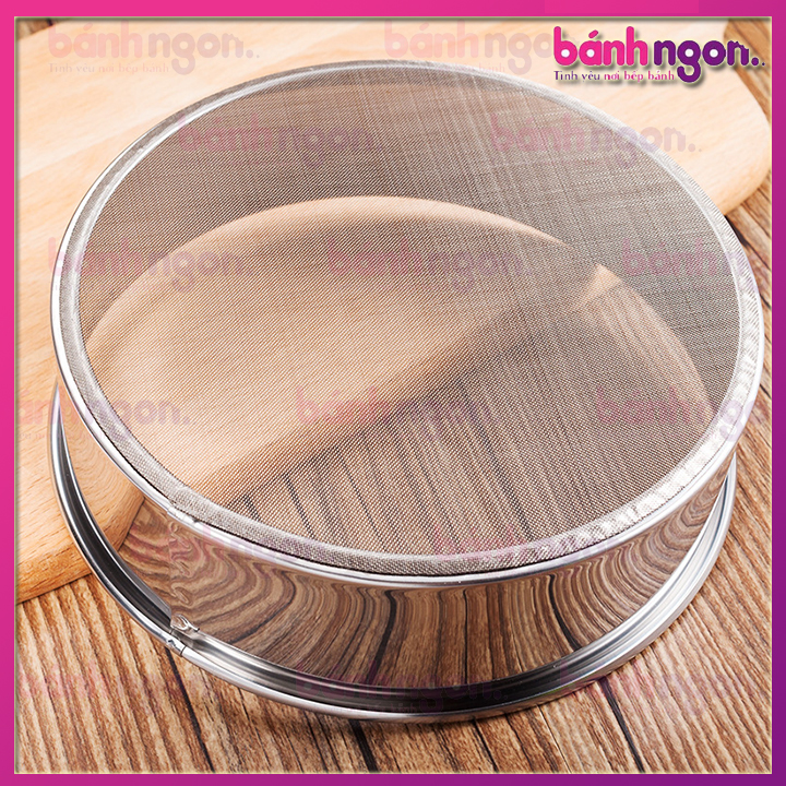 Rây Bột/Dụng Cụ Lọc Bột Cầm Tay bằng Inox 15cm