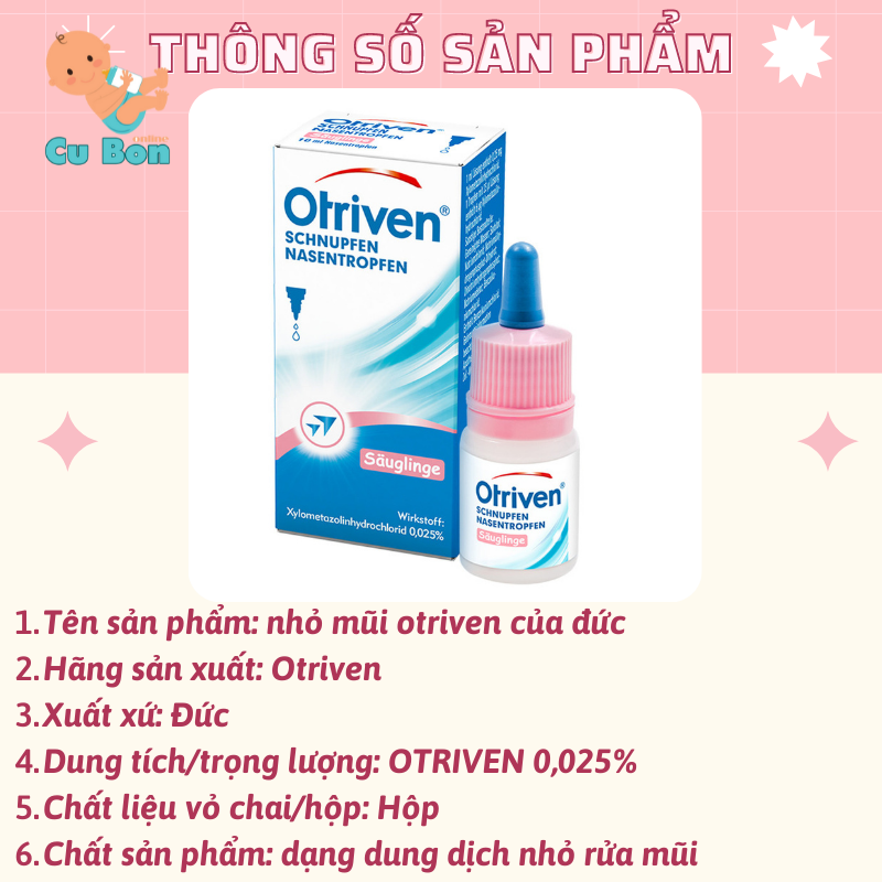 Nhỏ mũi của Đức Cho bé