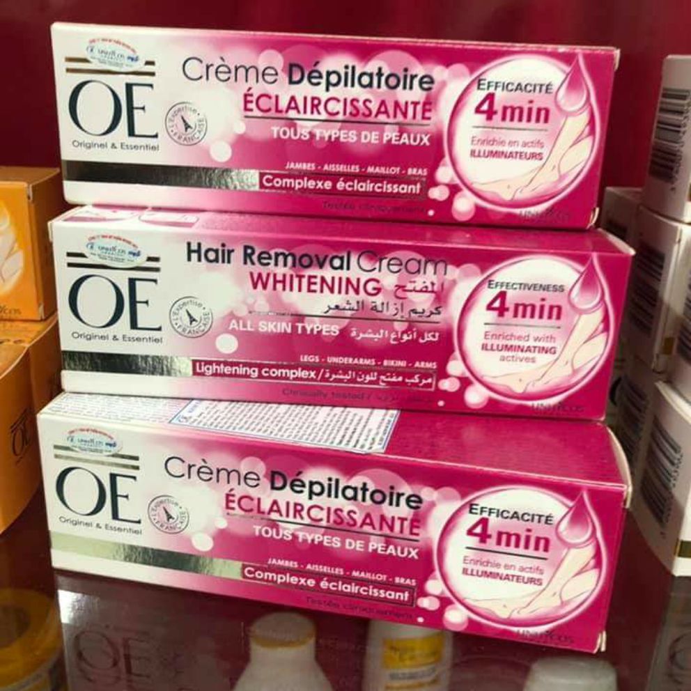 Kem tẩy lông OE Crème Dépilatoire Eclaircissante Tube 100 ml Lazada.vn