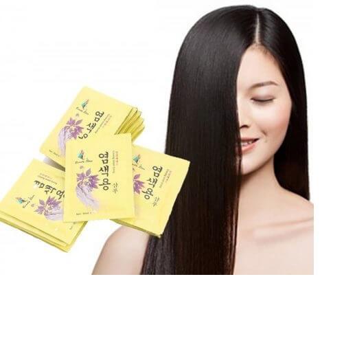 [HCM]Hộp lớn 10 gói Gội Là Đen Nhân Sâm - KM