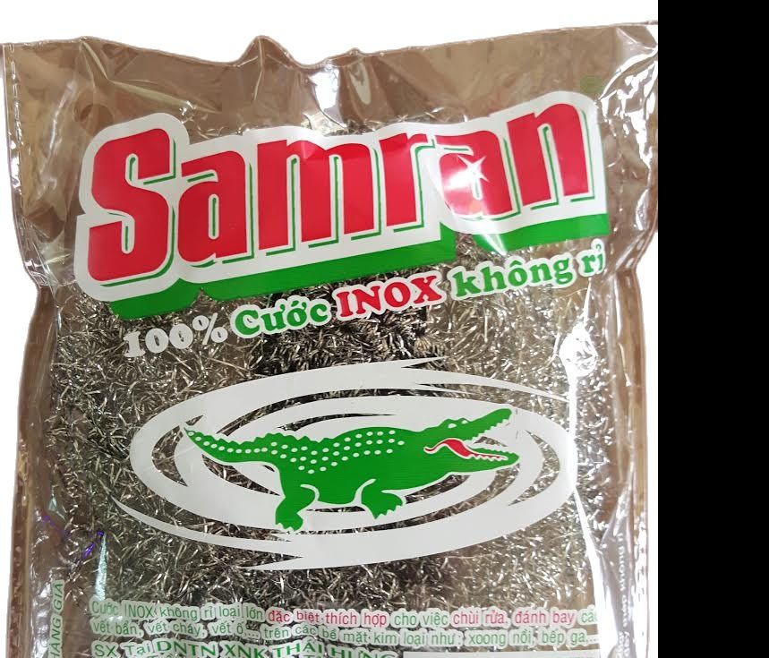Cước chà nồi Samran loại to - bịch 1 cái