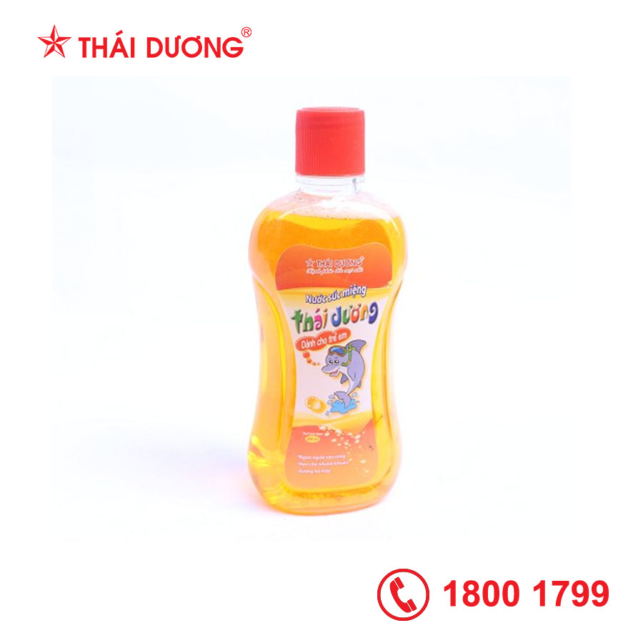 [HCM]Nước súc miệng Thái Dương (dành cho trẻ em) 250ml