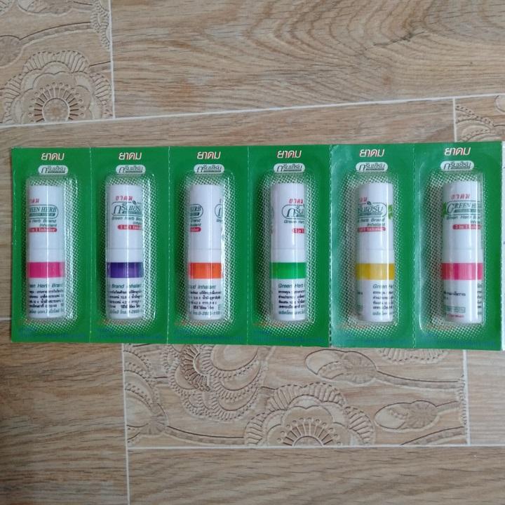 Combo 6 Ống hít mũi Thái Lan