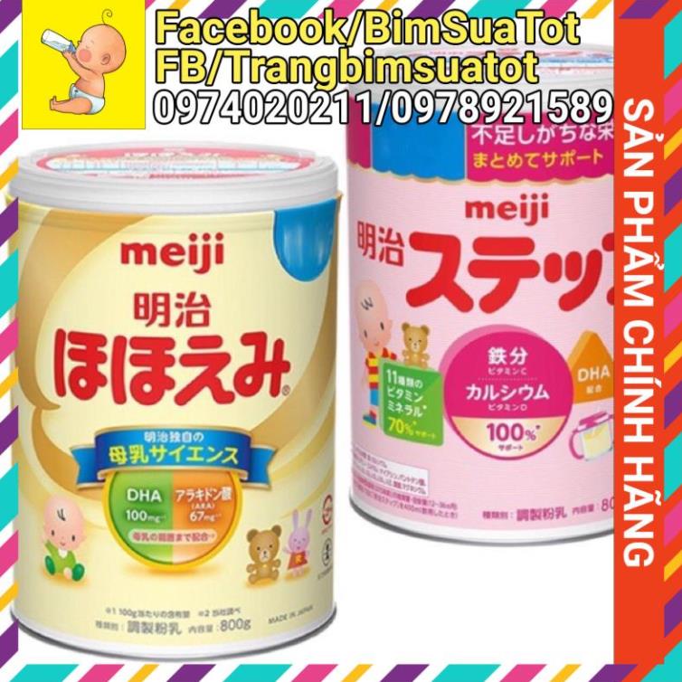 Date mới Sữa bột MEIJI nội địa Nhật