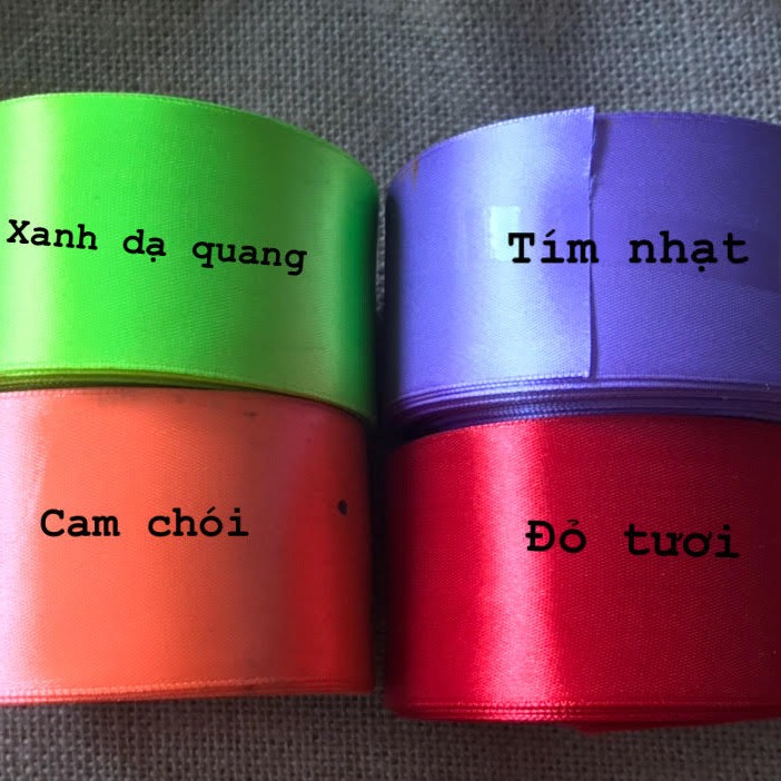 [HCM]RUY BĂNG LỤA TRƠN 5F