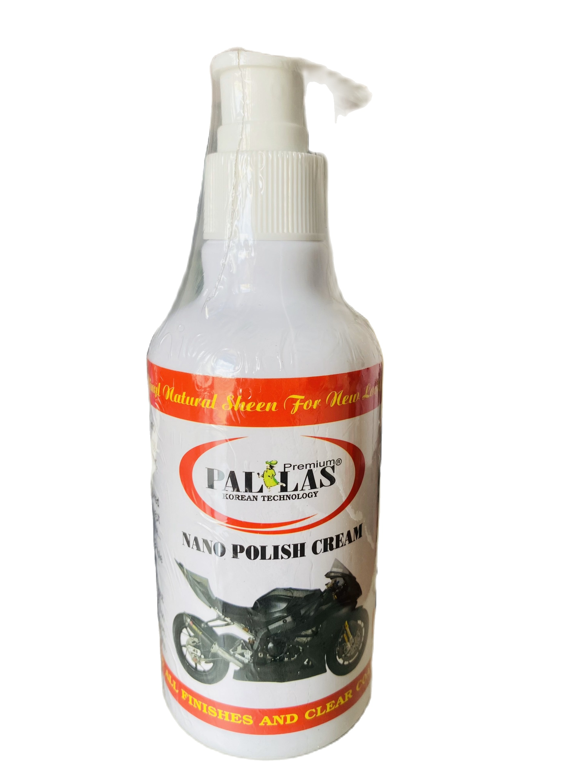 Kem phủ bóng NANO Polish Cream 250g - dùng đánh bóng xe máy, ô tô, bóng nhựa, da, simili, hạn chế bám bụi