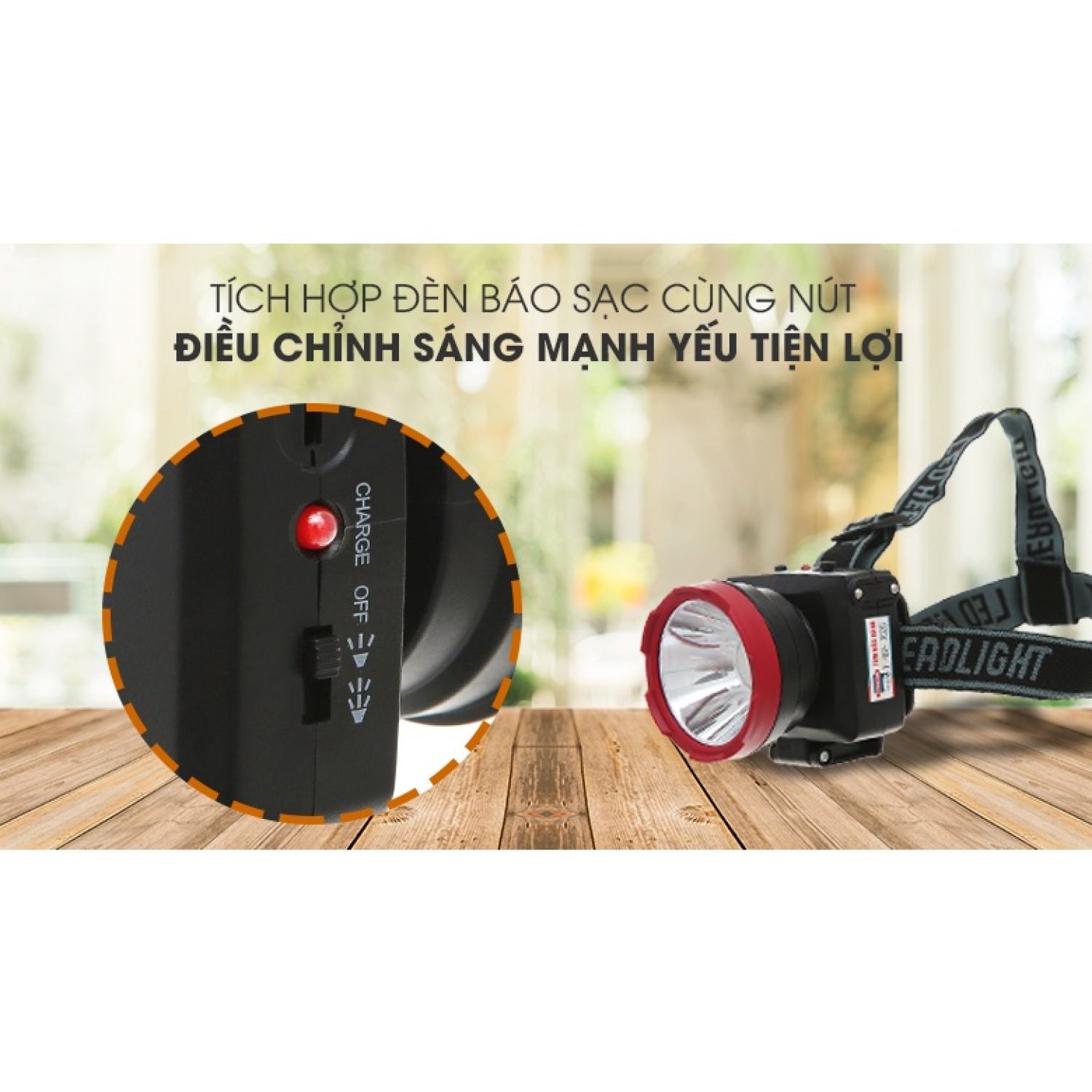 Đèn pin đội đầu SUNHOUSE – cỡ trυng SHE-5032