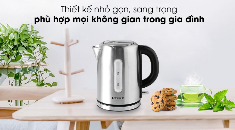 Ấm Đun Nước Siêu Tốc 1 lit - Hàng chính hãng Hafele
