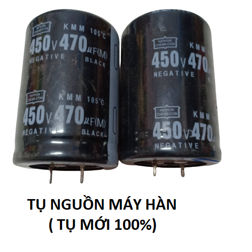 Tụ nguồn 450v 470MF máy hàn điện tử, máy cắt plasma