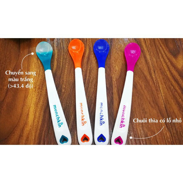 Bộ thìa mềm báo nóng Munchkin