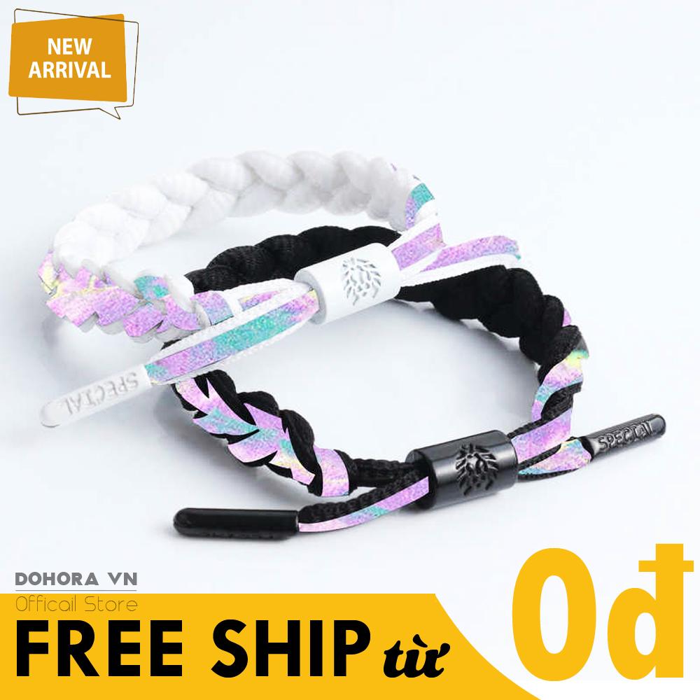 Vòng đeo tay, vòng đeo tay cặp đôi phản quang Lion King VT14 phát sáng dạ quang ban đêm vải dù bện Bracelet siêu bền