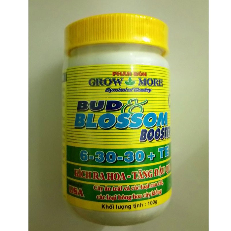Phân bón lá 6-30-30 grow more hủ 100gr