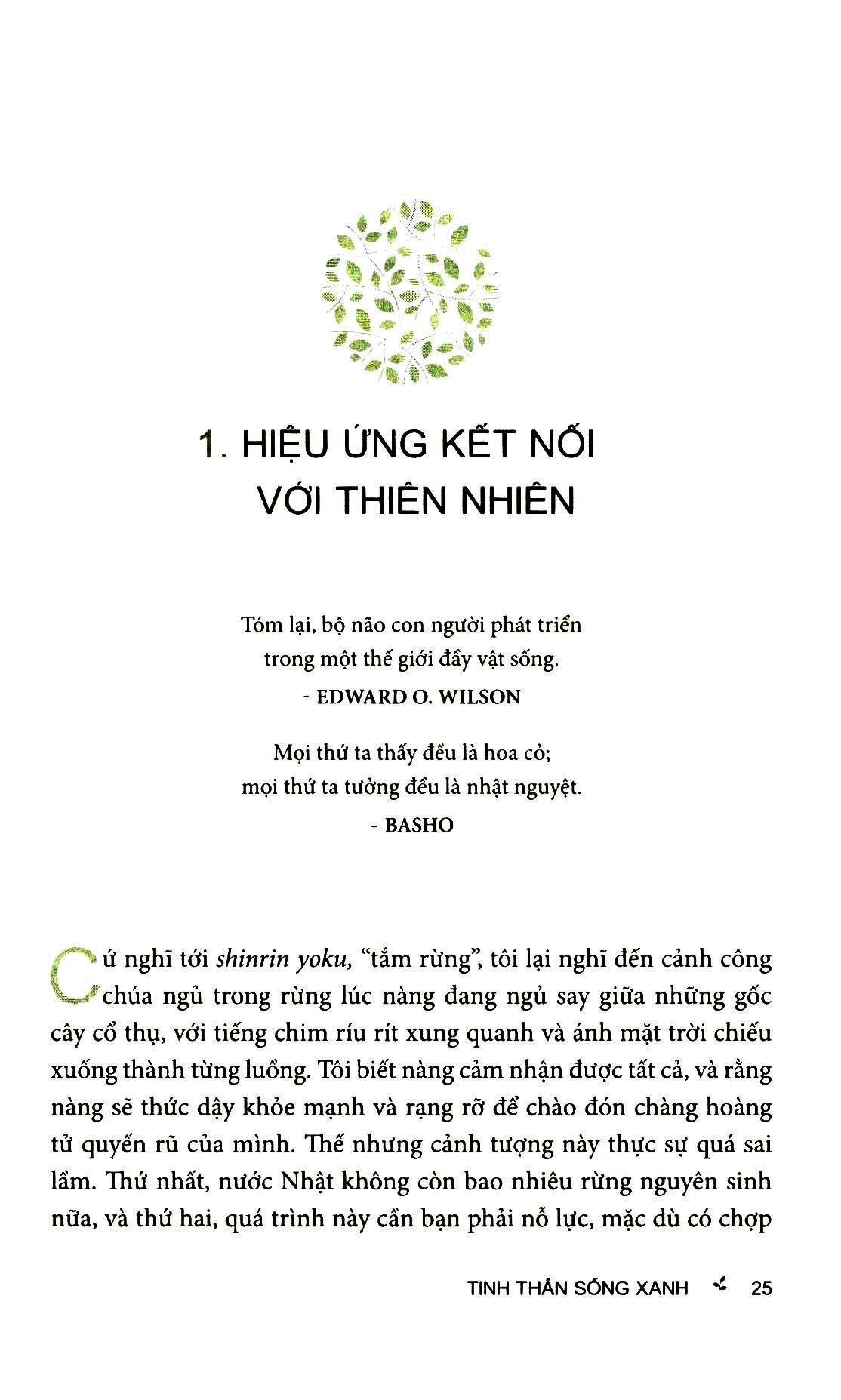 Tinh Thần Sống Xanh