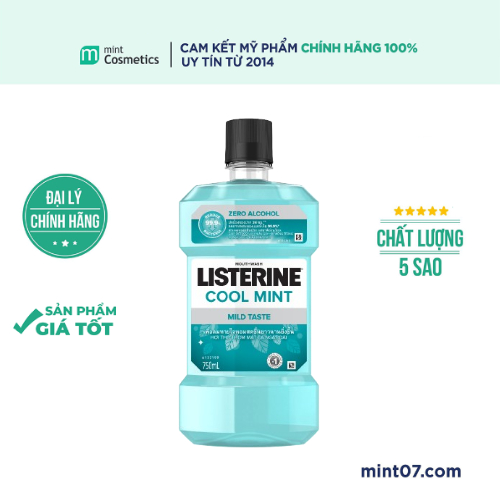 Nước Súc Miệng Listerine Cool Mint 250ml