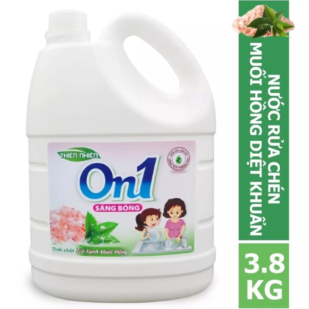 Nước rửa chén Lix On1 3.8kg