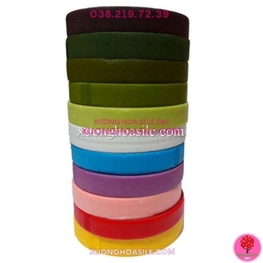 [HCM]SÁP CUỘN LÀM HOA LOẠI 1 ( băng keo sáp)