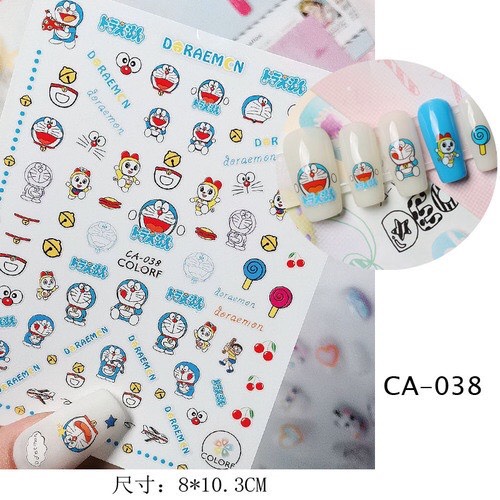 STICKER DÁN MÓNG DORAEMON