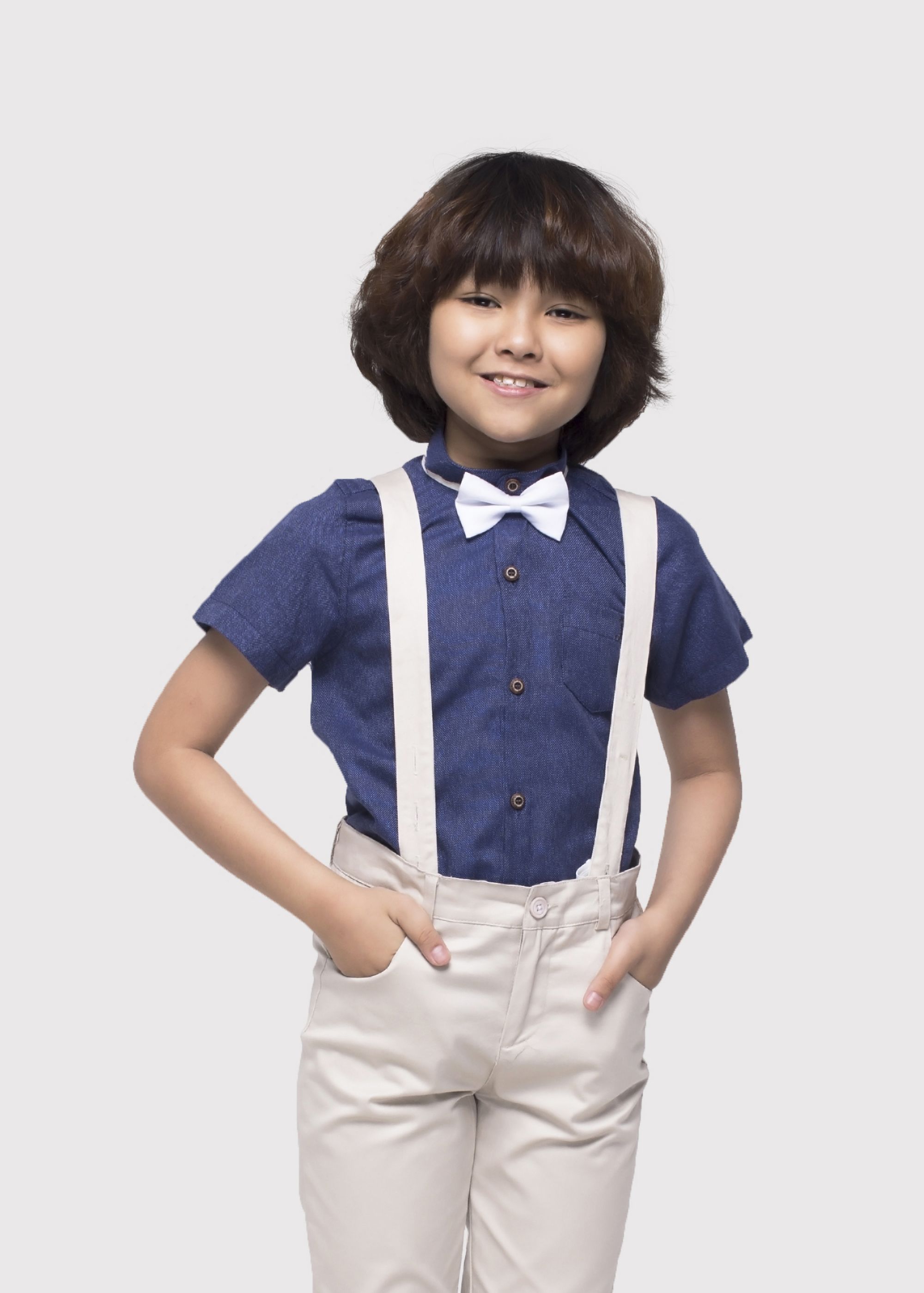 Nơ đeo cổ cực đẹp cho bé trai- Jadiny