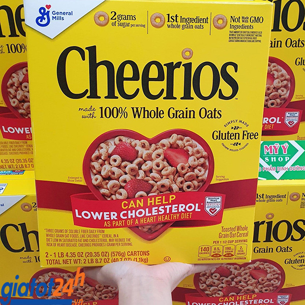 Ngũ Cốc Nguyên Hạt General Mills Cheerios Mỹ
