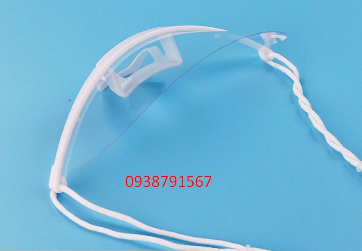[HCM]khẩu trang nhựa trong suốt