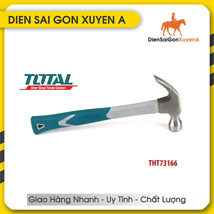 Búa nhổ đinh 450g 16oz 330mm Total THT73166