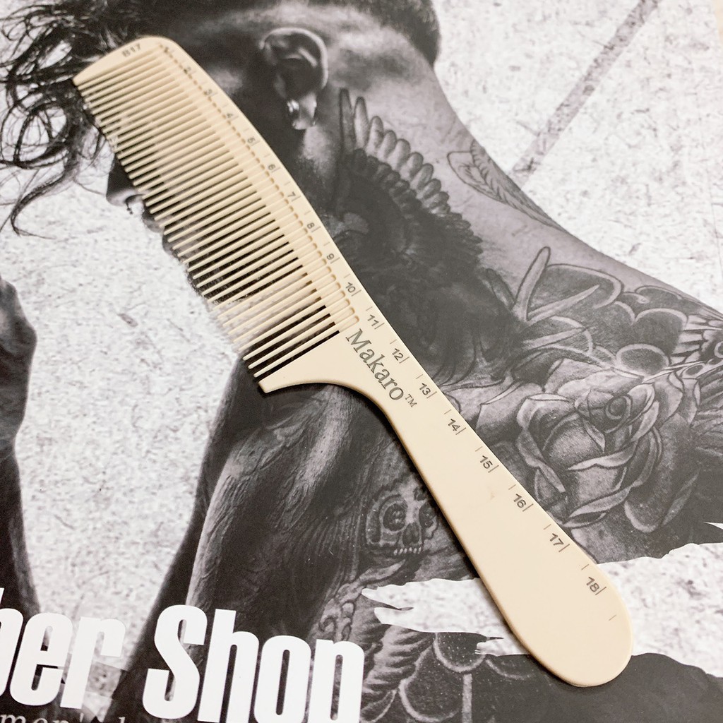Lược cắt tóc barber bản nhỡ 2.5cm