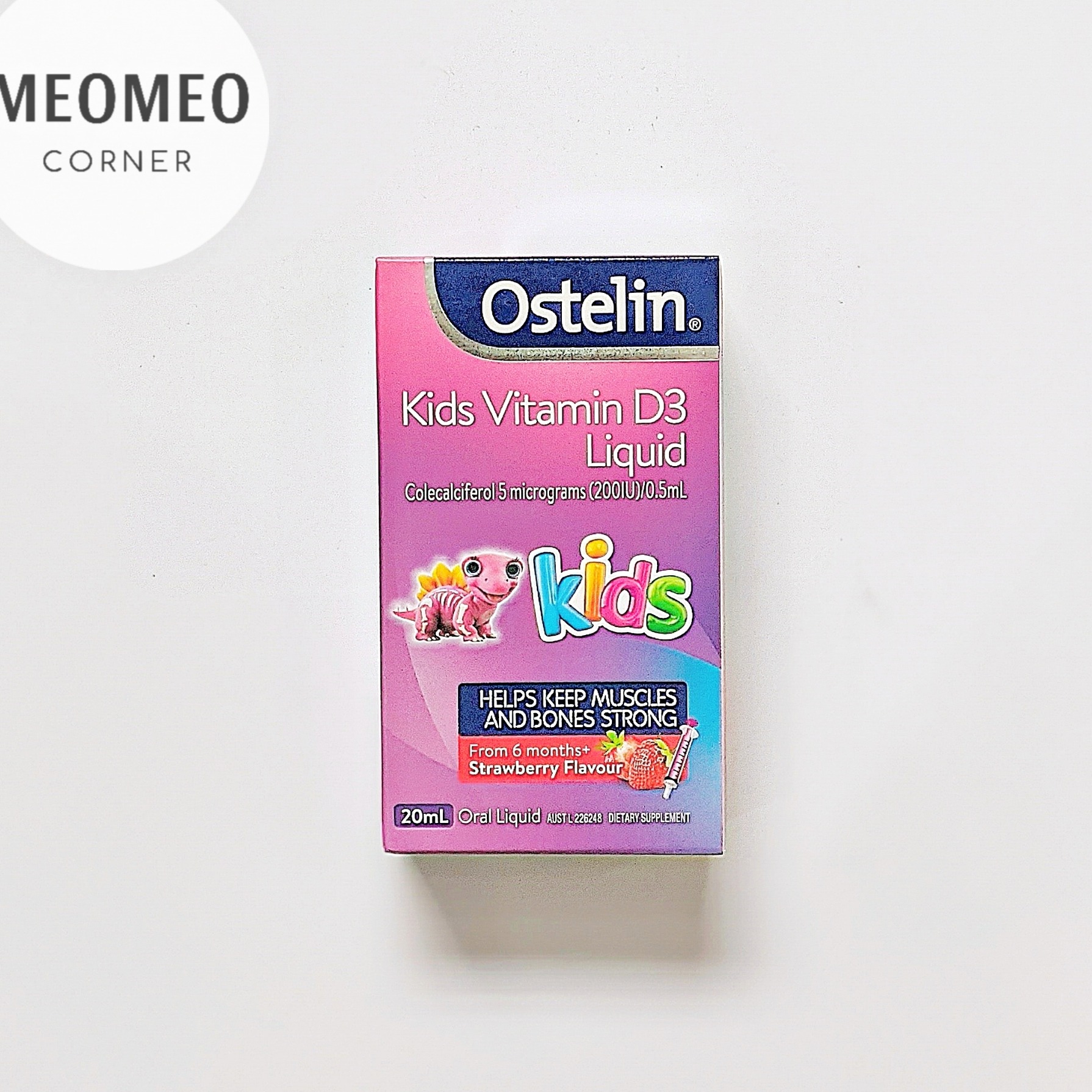 [HCM]Ostelin Vitamin D3 Liquid 20ml Úc cho bé