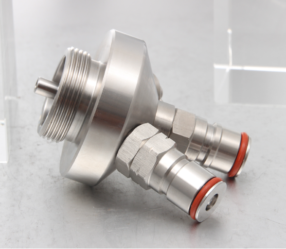 Online Mall  Van Khóa Keg Beer Ball Lock 2 Vòi Type3