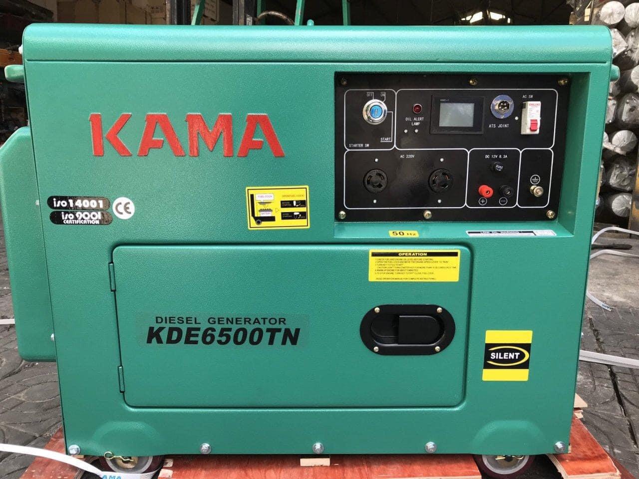 Máy Phát Điện Chạy Dầu 5Kw Kama 6500TN