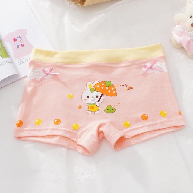 [HCM]SET 5 QUẦN LÓT DẠNG ĐÙI CHO BÉ GÁI - ĐỦ SIZE