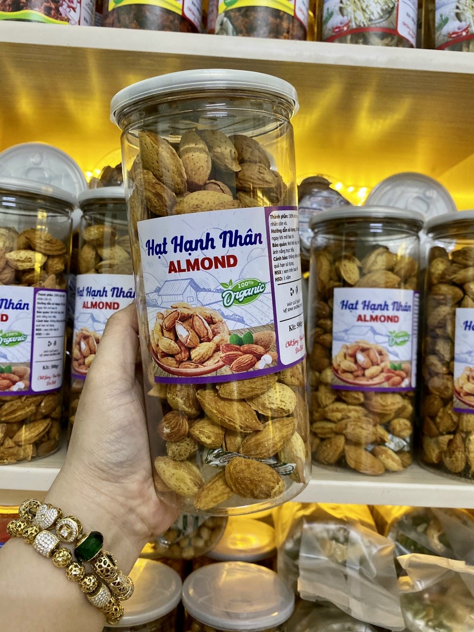 [  xả kho ] HẠNH NHÂN RANG BƠ hủ 450gr