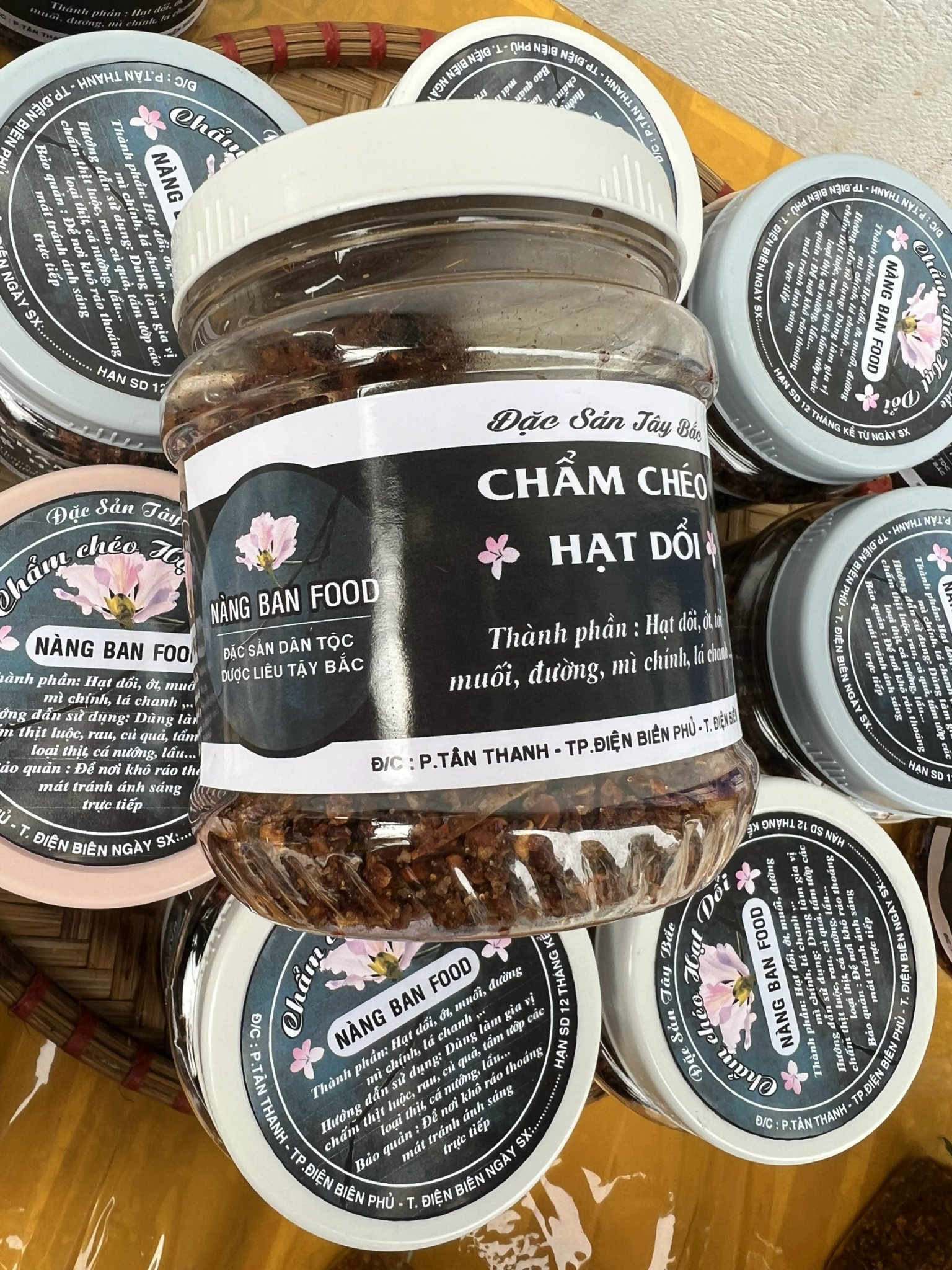 Chẩm Chéo Hạt Dổi Đặc Sản Tây Bắc (Lọ To) - Đặc Sản 27
