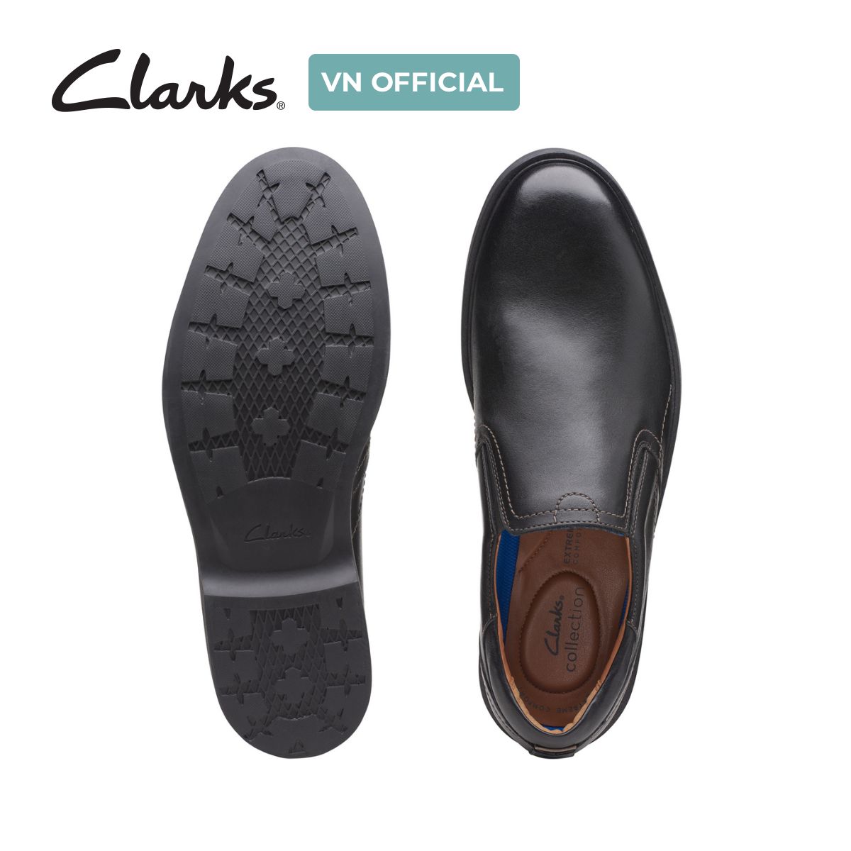 Clarks Men's Leather Loafers - Malwood Easy