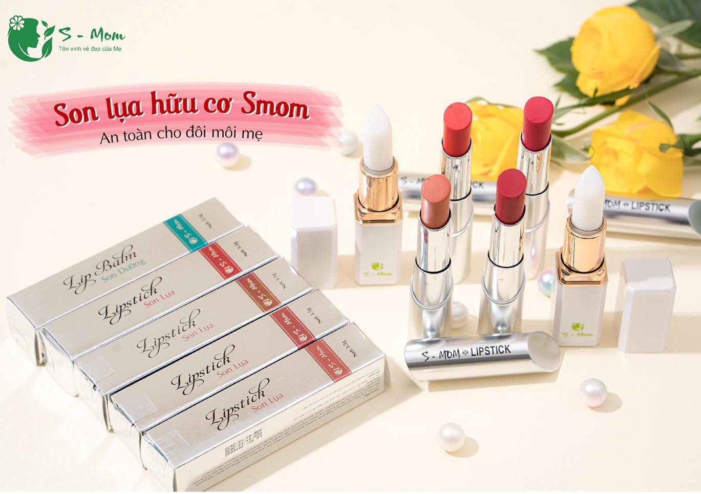 Son Lụa Không Chì Smom Dành Cho Mẹ Bầu Và Sau Sinh