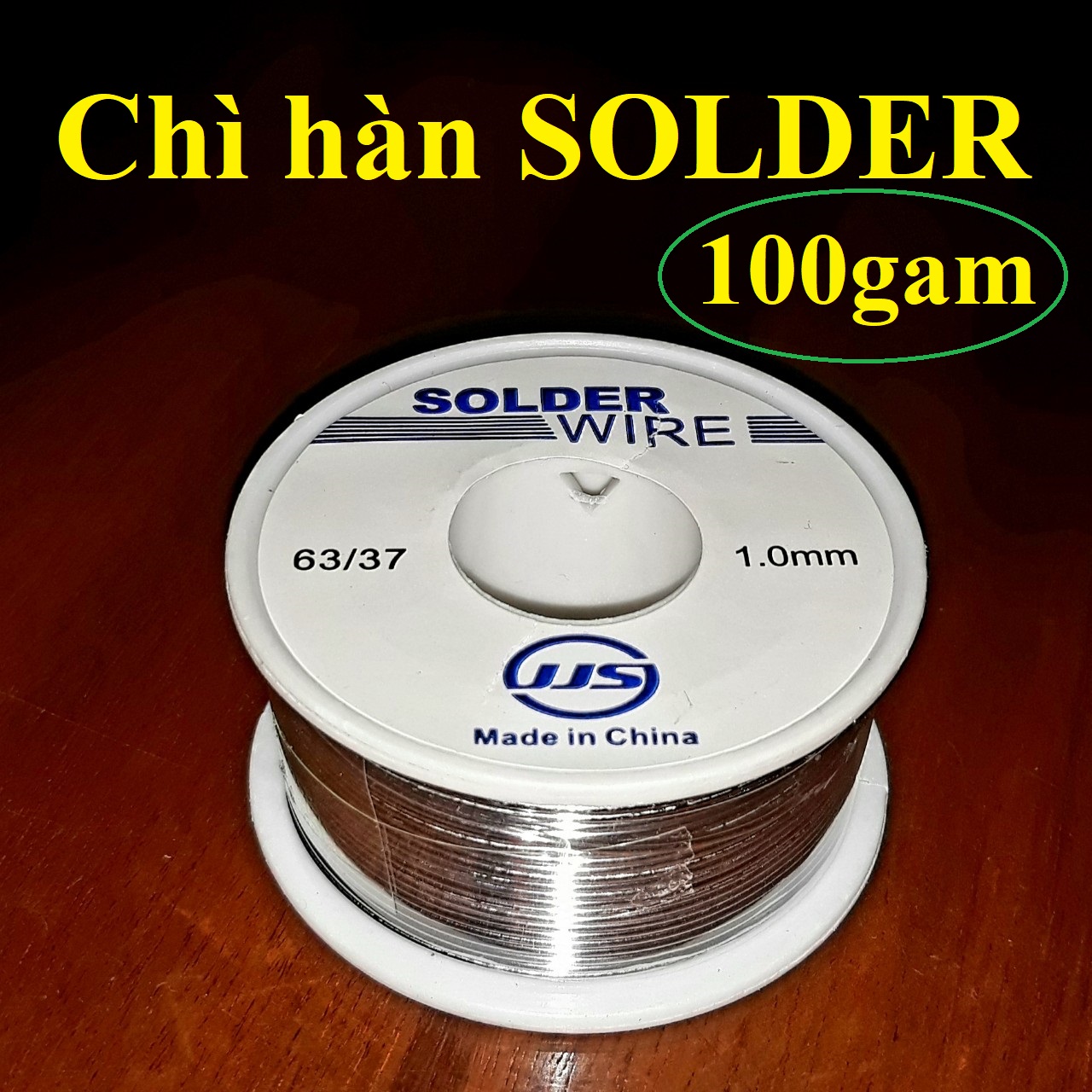 Chì hàn SOLDER 1mm - 100g ( Mã 169 ) Thiếc hàn 1 mm