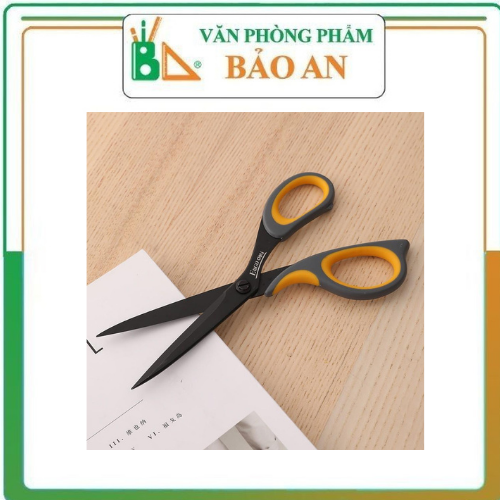 Kéo văn phòng 210mm Deli - Xám vàng - 1 chiếc - E77757