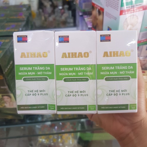 Serum trắng da ngừa mụn mờ thâm Aihao