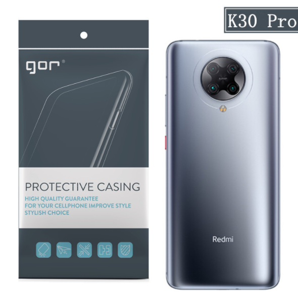 Ốp silicon GOR cho Xiaomi redmi K30 Pro - Silicon hãng Gor có gờ bảo vệ camera