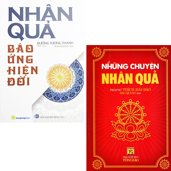 Bộ 2 Cuốn Sách Những Chuyện Nhân Quả: Những Chuyện Nhân Quả + Nhân Quả Báo Ứng Hiện Đời