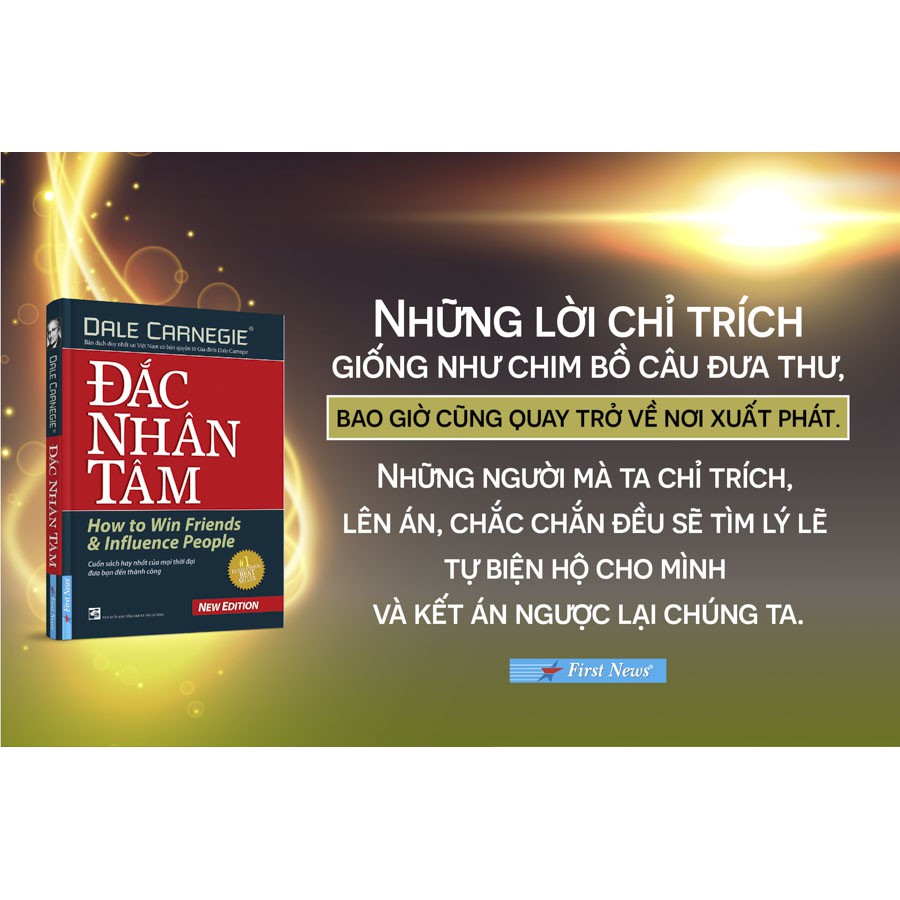 Sách Đắc Nhân Tâm (Khổ nhỏ) First News