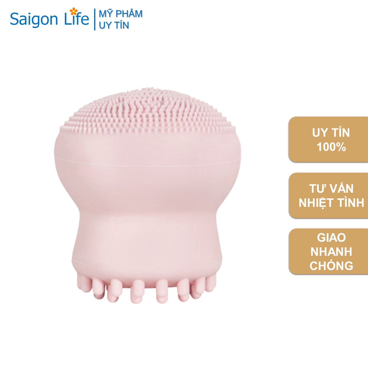 [Màu Ngẫu Nhiên] Cọ Rửa Mặt Bạch Tuộc Vacosi Boover Cleanser DC03