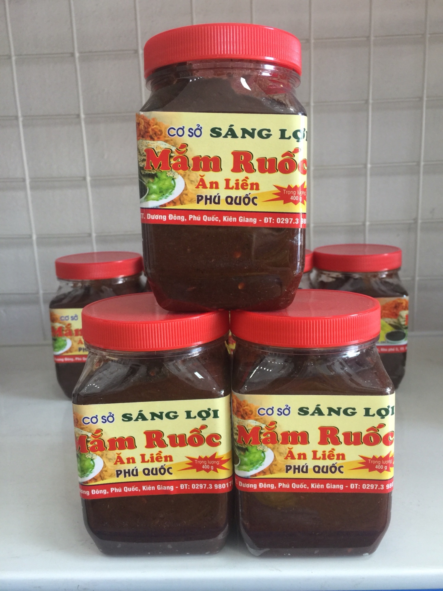 Mắm Ruốc ăn liền Sáng Lợi 400g