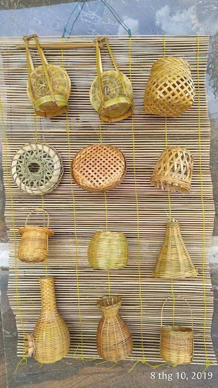 Mành Tre , phên tre , tre nứa 12 món -  đồ chơi Trang trí 🌟 Welcome to Minh Toan Souvenir 🌟