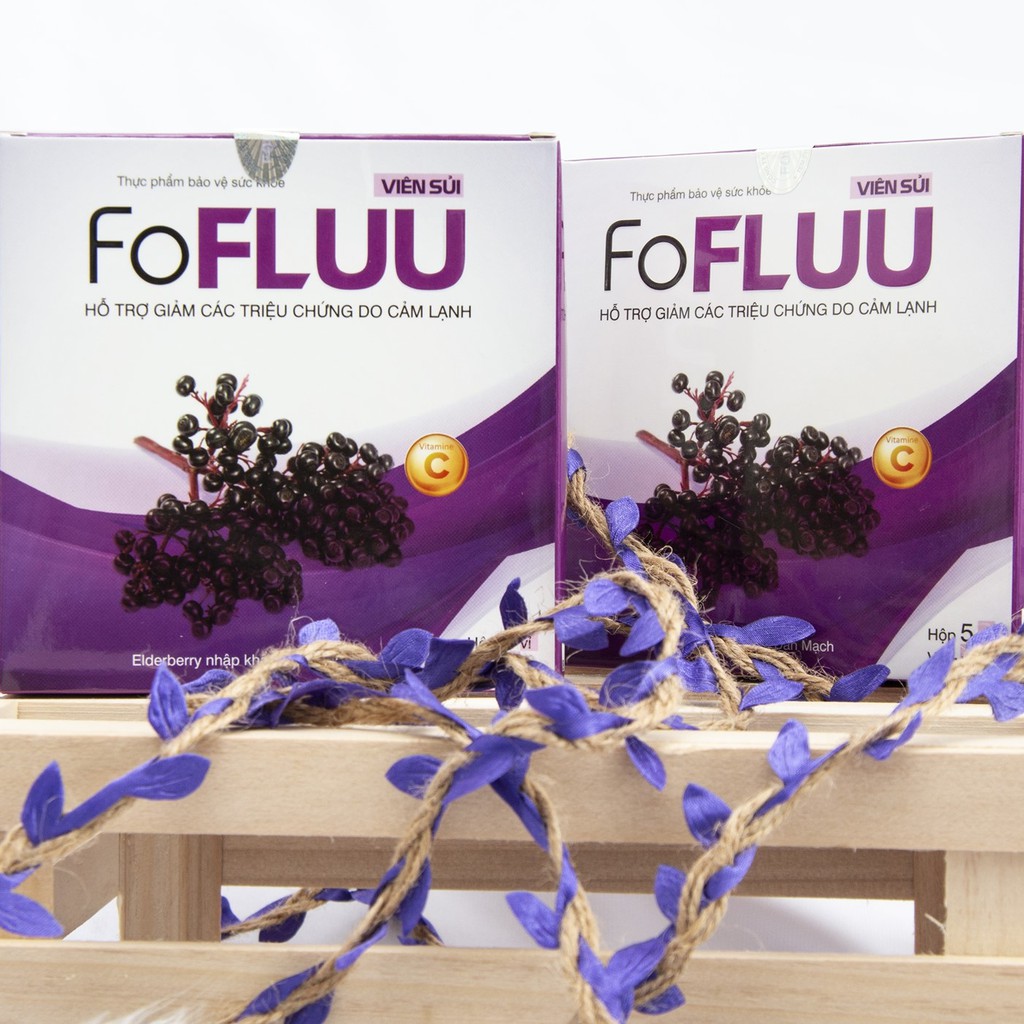 FOFLUU - Viên sủi hỗ trợ giảm triệu chứng cảm lạnh (Hộp 20 viên)