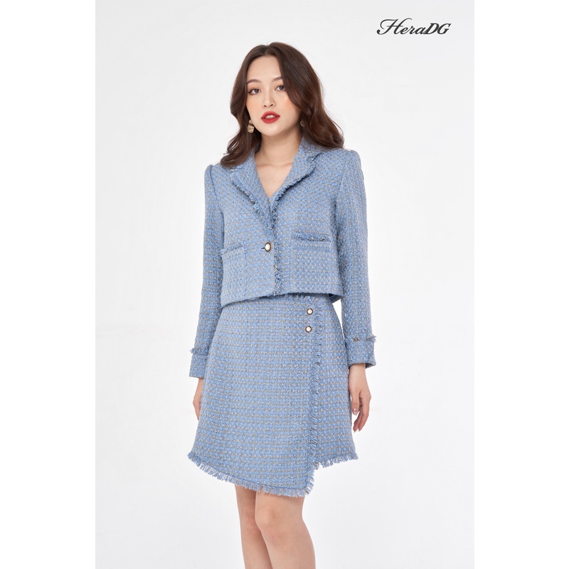 Voucher siêu sale 15% Áo khoác lửng Tweed HeraDG - WT20034A
