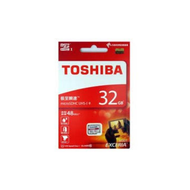 Thẻ nhớ MicroSD Toshiba 32G Box Class10 90MB/s (Đỏ)
